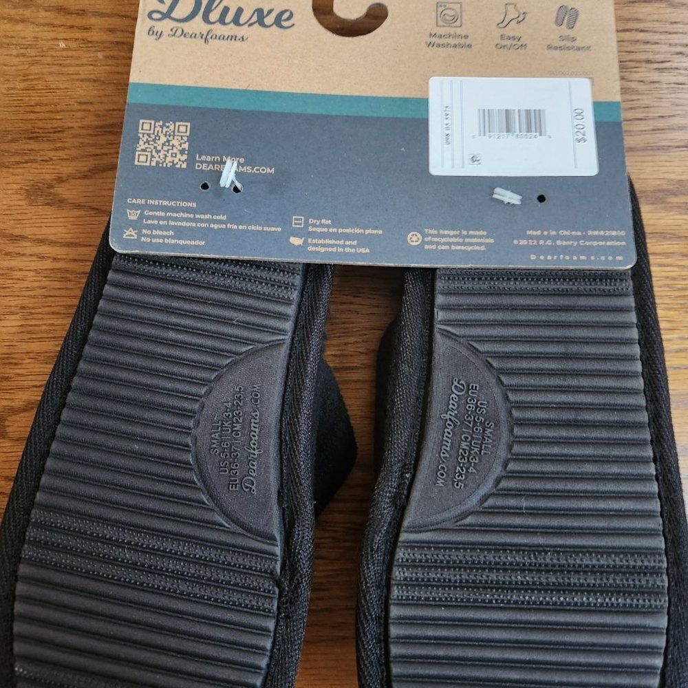 Spooky DLuxe by Dearfoam Slippers Small (5/6) - Picture 6 of 6